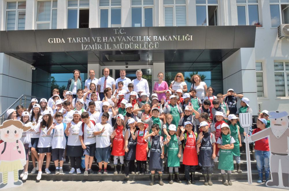 "Lider Çocuk Tarım Kampı" ile Tarımı Keşfettiler