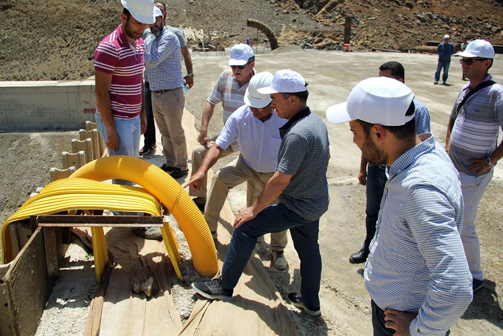 Karareis ve Salman Barajları Denetlendi