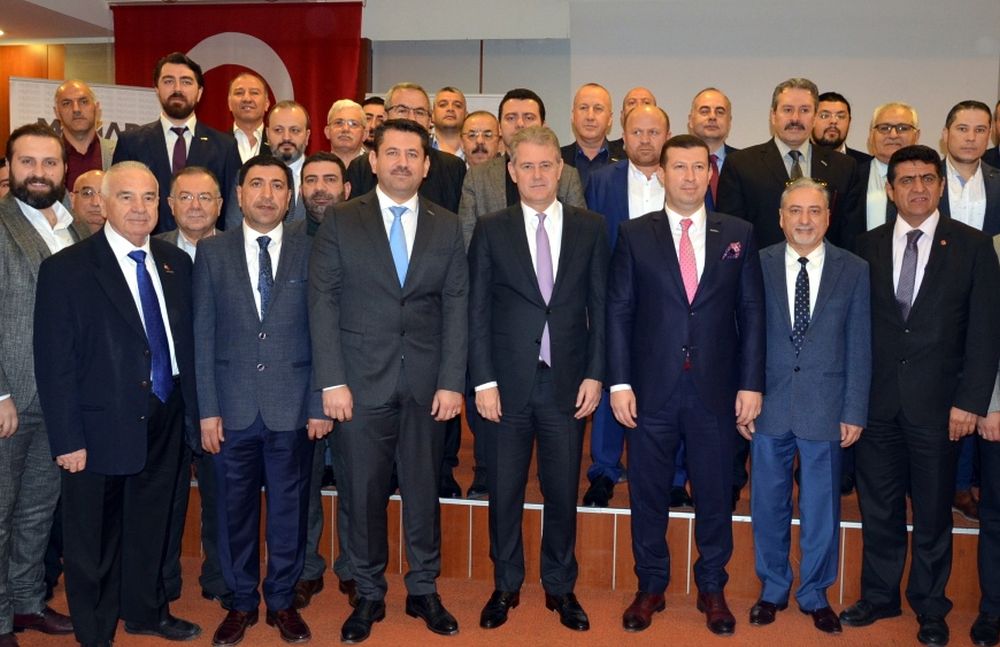 İzmir Ticaret Odası (İZTO) Başkan Adayı Mahmut Özgener, MÜSİAD'ı ziyaret etti