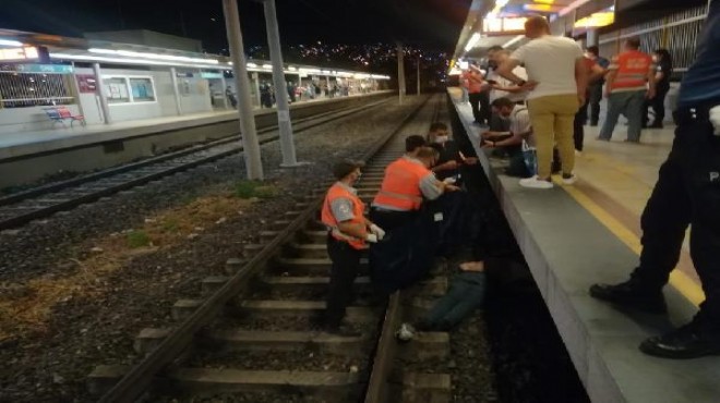 İzmir'de bir İZBAN intiharı daha! Trenin altında can verdi