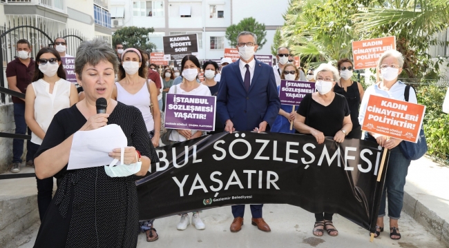 Handan Doğru’nun katledildiği yerde “Şiddet son bulsun” çağrısı