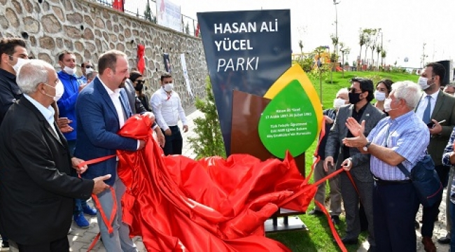 Hasan Ali Yücel'in ismi Çiğli'de ölümsüzleşti!