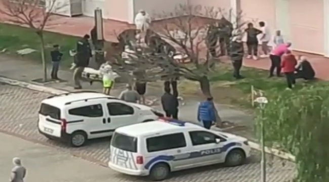Acı feryatlar yükseldi.. Karşıyaka'da 10'uncu kattan aşağı düştü