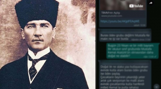 Konya'da okul grubunda Atatürk'e hakaret!