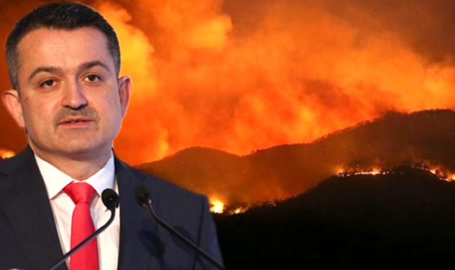 Bakan Pakdemirli yangınla mücadele envanterini açıkladı
