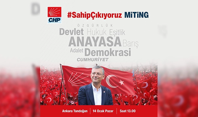 Başkan Sandal’dan tarihi mitinge davet