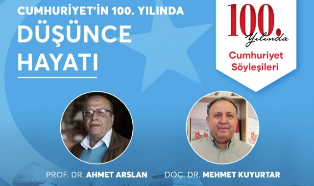 Cumhuriyet Söyleşileri Ahmet Arslan ve Mehmet Kuyurtar ile devam ediyor