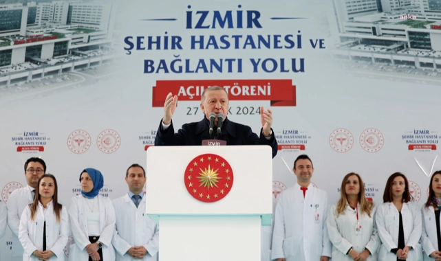Erdoğan'dan Şehir Hastanesi açılışında müjde: 35 bin sağlık personeli alacağız