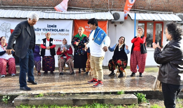 İzmir’de Köy Tiyatroları iki yılda 16 bin seyirciye ulaştı
