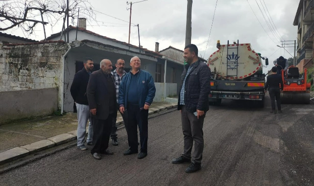 Vatandaşlardan Başkan Selvitopu'na asfalt teşekkürü