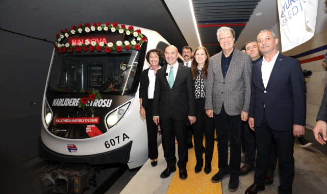 Başkan Engin'den Narlıdere Metrosu Teşekkürü