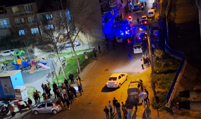 Bornova'da silahlı kavga!