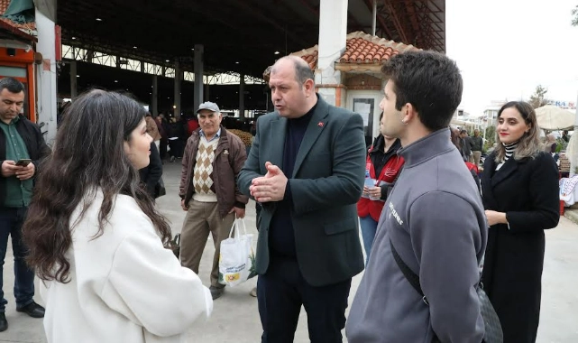 CHP’li Çiçek’e Büyük İlgi