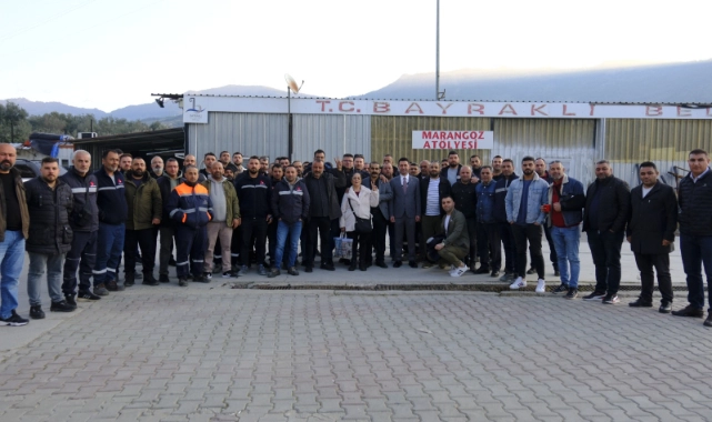 CHP'li Önal belediye emekçileriyle buluştu