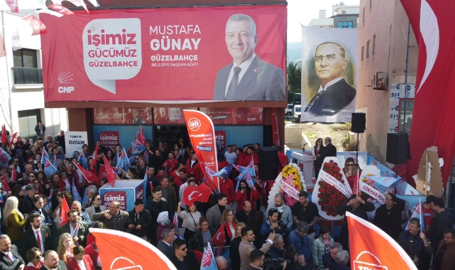 Güzelbahçe’de Seçim Koordinasyon Merkezi Büyük Bir Coşkuyla Açıldı