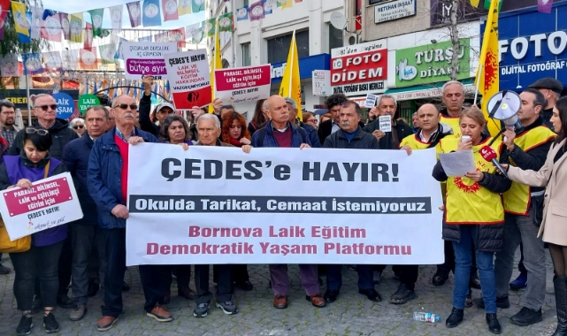 İzmirli eğitimciler ÇEDES’e karşı tek ses: “Bu gerici kuşatmaya teslim olmayacağız” 
