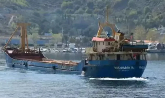 Marmara Denizi'nde gemi battı!