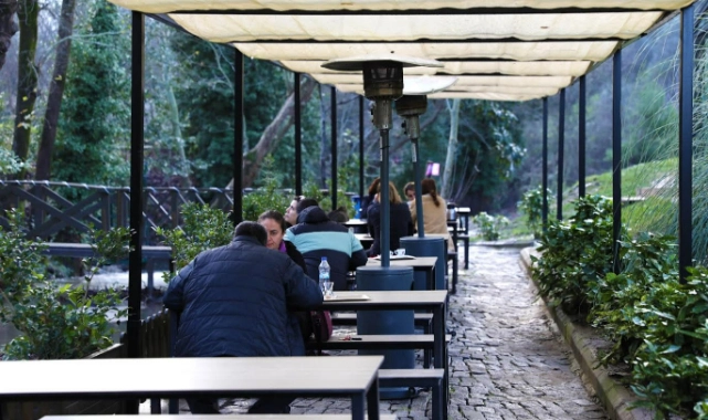 Park Orman Narlıdere'de kış bereketi 