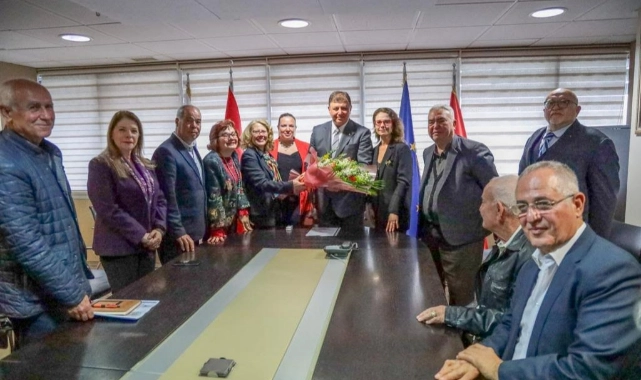 Cemil Tugay'dan İTG ziyareti: "Demokratik kitle örgütleriyle çalışmayı önemsiyoruz"