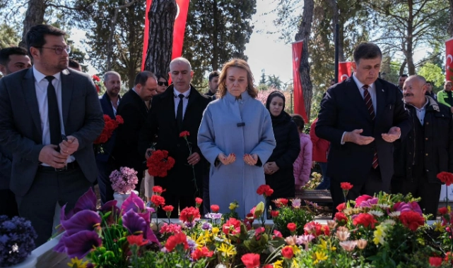 CHP'li Mutlu şehitler için yürüdü… Seçim otobüsünden halka seslendi!