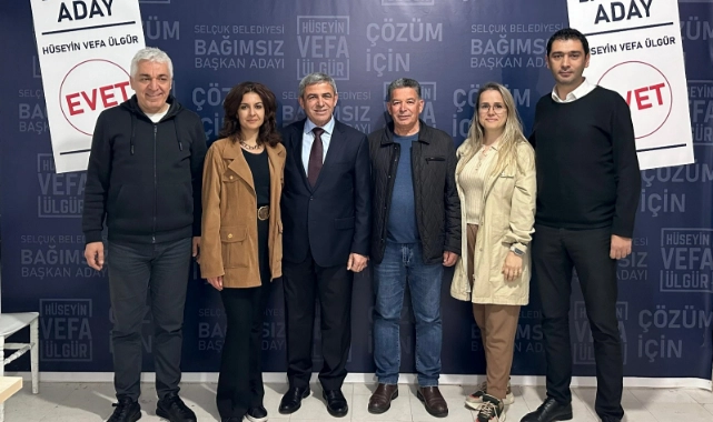 İlçe başkanlarından Hüseyin Vefa Ülgür’e destek