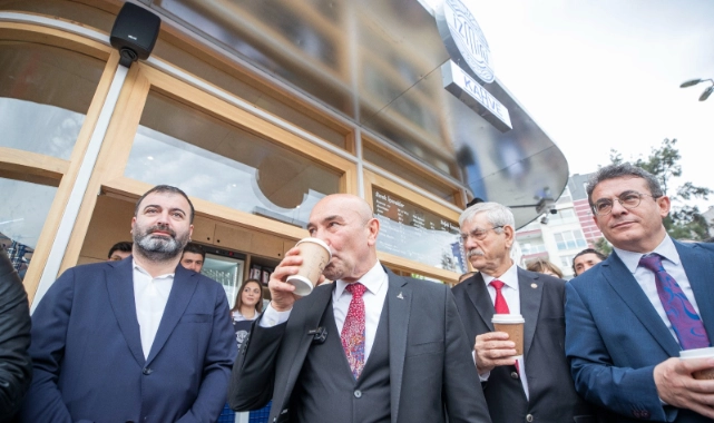 “İzmirli Kahve”nin üçüncüsü açıldı