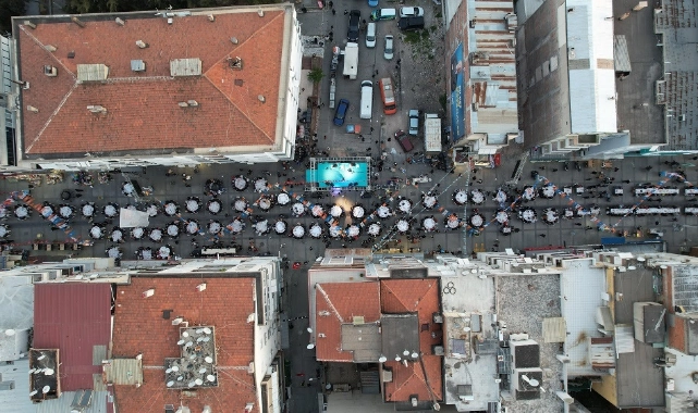 Kırkpınar, vatandaşla iftar sofrasında buluştu