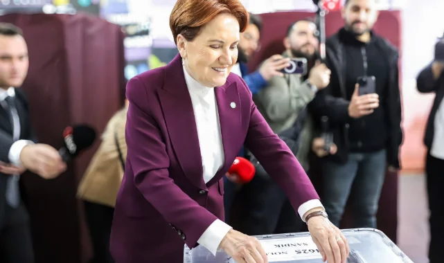 Meral Akşener Ankara'da oyunu kullandı