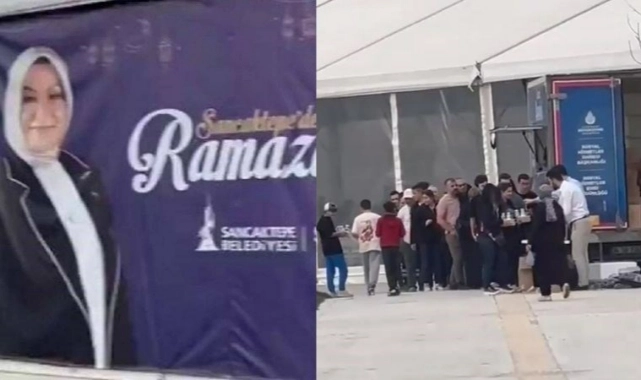 AK Partili belediye seçimi kaybedince iftar çadırını iptal etmişti: İBB aynı yerde iftariyelik dağıttı! 
