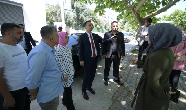Başkan Eşki'den Kızılay Mahallesi’ne çözüm ve proje ziyareti