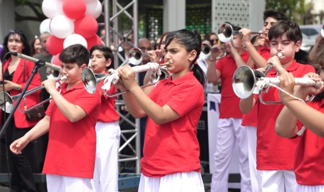 Başkan Görkem Duman, çocukların sevincine ortak oldu