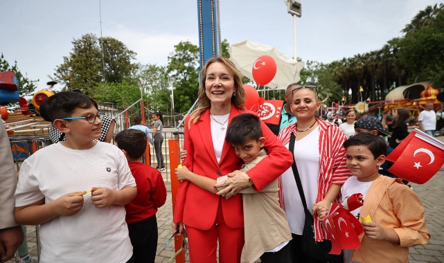 Başkan Mutlu’dan çocuklara lunapark sürprizi