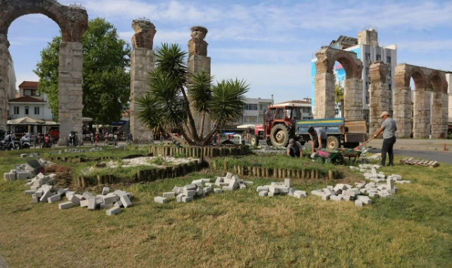 Efes Selçuk, turizm sezonuna erken giriş yaptı 