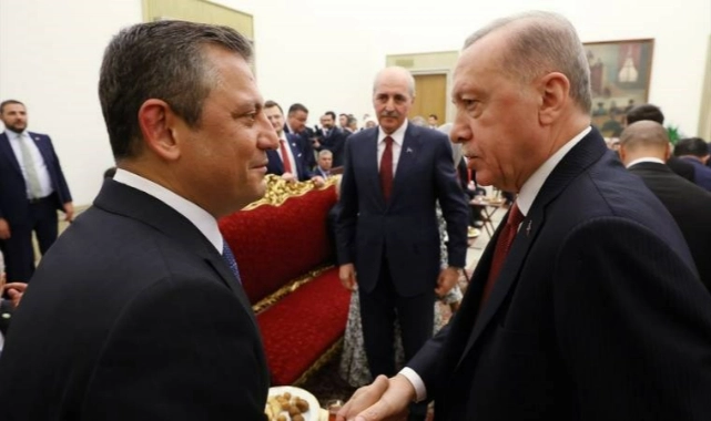 Erdoğan ve Özel, Meclis resepsiyonunda buluştu