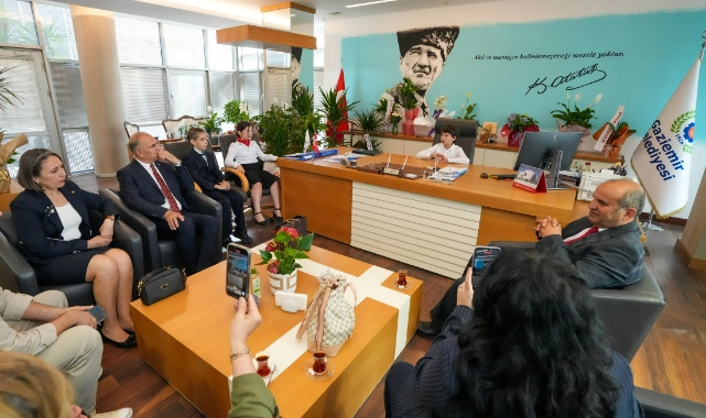 Gaziemir'in çocuk başkanları