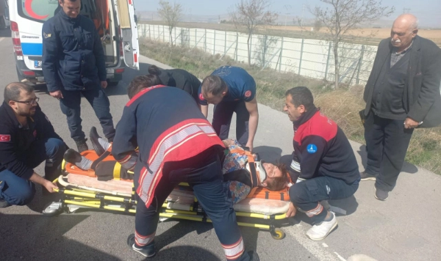 İzmir AKS Ambulans Servisi ekibi Konya’da hayat kurtardı