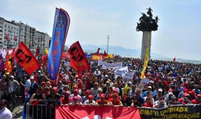 İzmir'de 1 Mayıs'ın adresi belli oldu: Emekçiler Gündoğdu'da buluşacak!