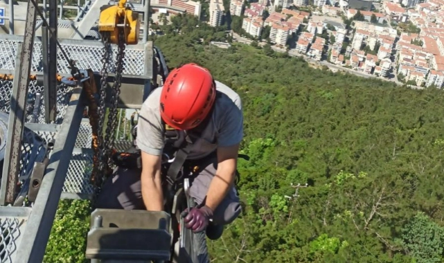 İzmirliler gönül rahatlığıyla teleferik keyfi sürecek