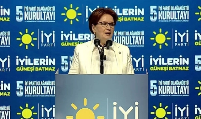 Meral Akşener'den İYİ Parti kurultayında 'veda' konuşması: 'Bugün bu kürsüden son kez...'