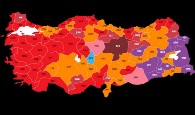 Nefes kesen yarışta kıl payı el değiştiren iller