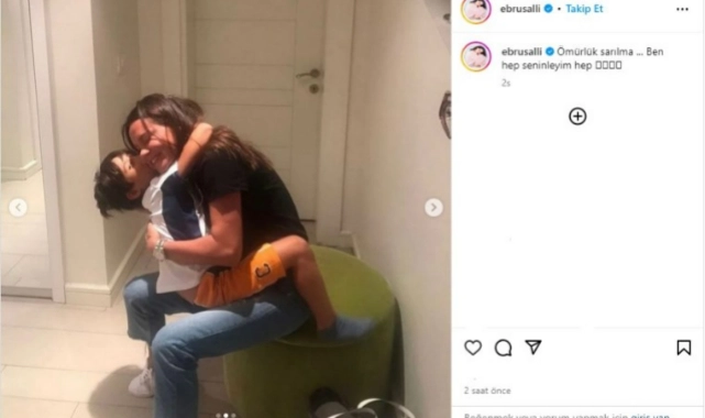 Oğlunun ölüm yıl dönümünde Ebru Şanlı'dan duygusal paylaşım