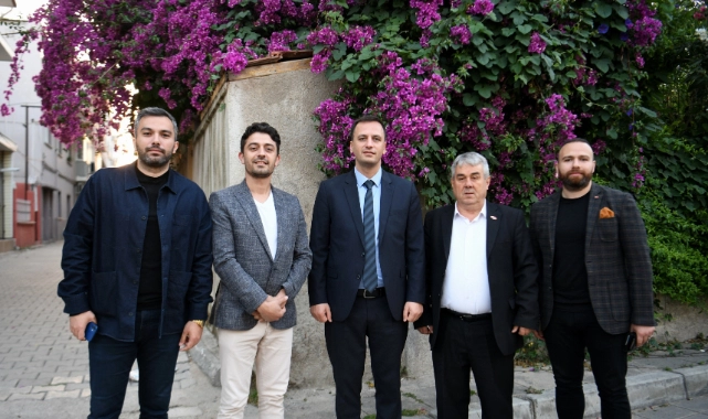 Başkan Eşki sabah mesaisinde