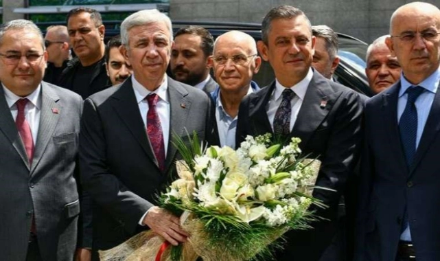 CHP lideri Özel’den Mansur Yavaş’a ziyaret