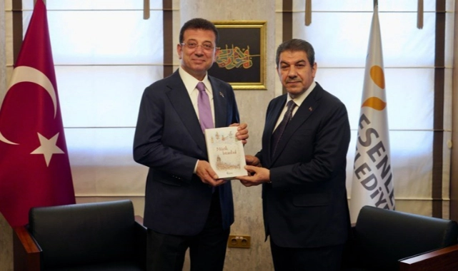Ekrem İmamoğlu’ndan Esenler Belediye Başkanı’na “tebrik” ziyareti 