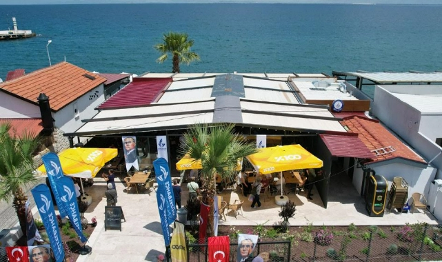 Güzbel Cafe, yenilenen yüzüyle hizmete girdi