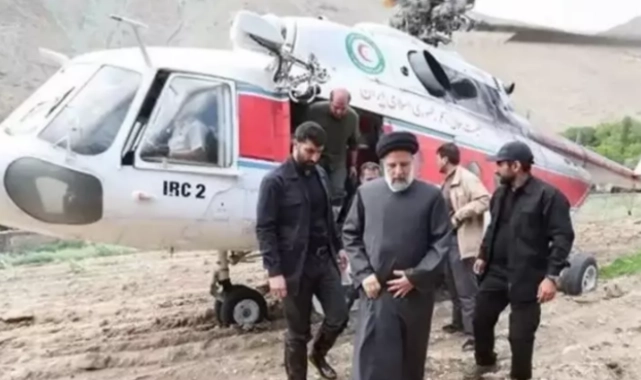 İran Cumhurbaşkanı Reisi'yi taşıyan helikopter kaza yaptı