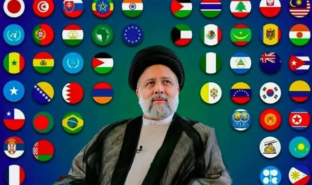 İran tarafından yayımlanan taziye mesajında Türk bayrağı yer almadı 