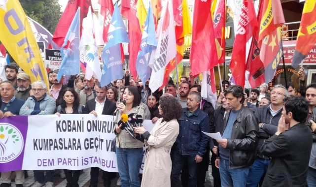 Kobani Davası kararı protesto edildi 