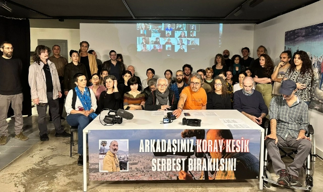 Koray Kesik’e meslektaşlarından destek: “Özgür sinema için dayanışma” 
