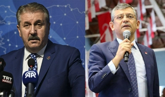 Mustafa Destici'den Özgür Özel'e ziyaret 
